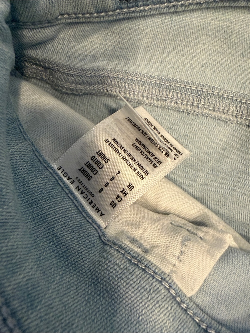 American Eagle Outfitters Light Wash Skinny Jeans NWT - Picture 7 of 11